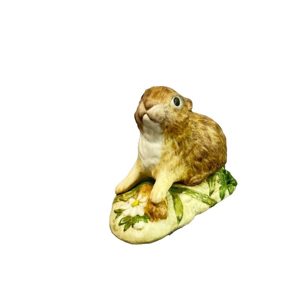 Vintage Cybis Muffet the Rabbit Porcelain Figurine 1976